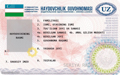 МИЛЛИЙ ҲАЙДОВЧИЛИК ГУВОҲНОМАСИ