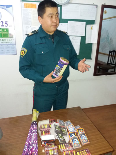 «БОМБА»НИ БОЛА  ҚЎЛИГА ТУТҚАЗАЁТГАНЛАР