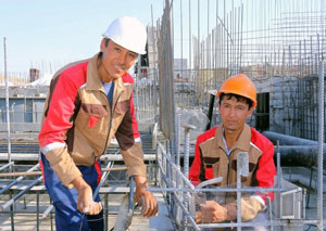 Учқўрғонда ГЭС қурилиши бошланди