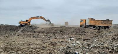 Чиқинди полигони  атроф муҳитга  хавфсиз ҳолда йўқ қилинмоқда