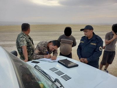 Сурхондарёда яна  коврак кушандаси  қўлга тушди