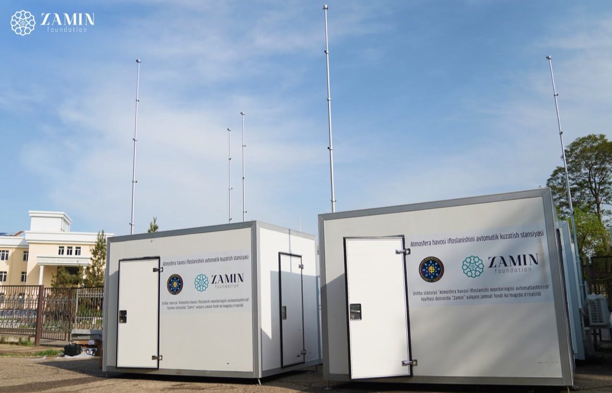 Жиззах ва Гулистон шаҳарларида ҳавони мониторинг қилувчи автоматик станциялар ўрнатилди