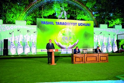 Абдушукур  ҲАМЗАЕВ:  «Самарқанд  соф ва мусаффо  табиати билан ҳам  дунёга  танилиши  керак»