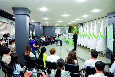 Сайлов якунлари бўйича  брифинг