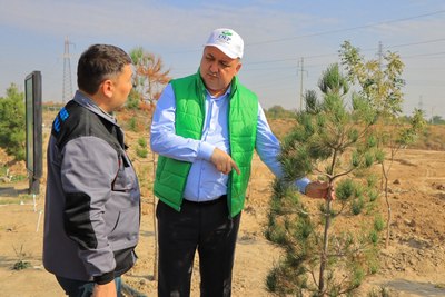 Ҳар бир  кўчат  келажагимиз учун  катта аҳамиятга эга