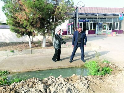 Cув қувури  таъмирланди, мурожаат  ўз вақтида ҳал этилди