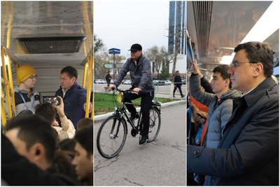 «Aвтомобилсиз кун»  йил бўйи  давом этади