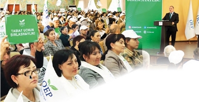 Келажак авлодга табиий   тоза муҳит қолдириш  асосий мақсадимизга айланмоғи лозим