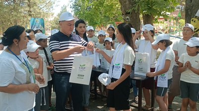 «Она табиат – менинг нигоҳимда»  расмлар танлови ўтказилди