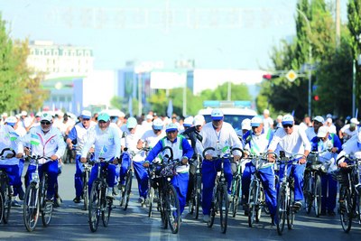 Ўзбекистон Экологик партияси ташаббуси:  Веломарафон –  экологик қадрият  ва соғлом ҳаёт уйғунлиги