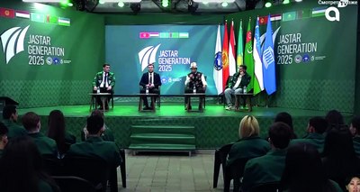 Ёшлар парламенти  делегацияси Қозоғистонда