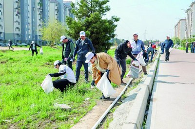 Тозалик ва озодалик  ойлиги бошланди:  Ҳисса  қўшинг, фаол  иштирок этинг!